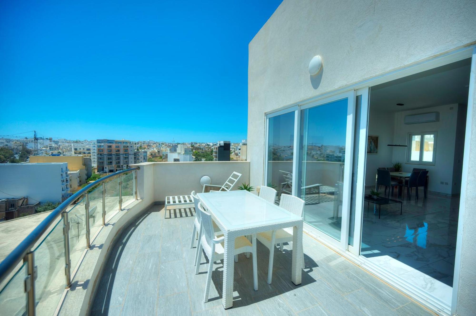 Luxurious Penthouse With 2 Large Terraces Dger1-1 Apartment Saint Julian's Exterior photo